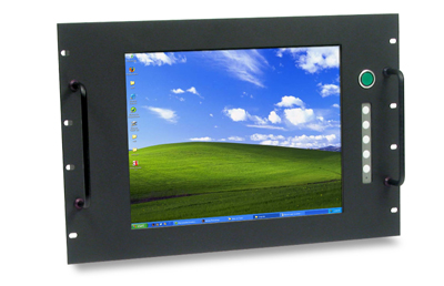 Rugged Rackmount 15 LCD with Touchscreen