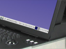 1U Rackmount 19 inch LCD and PS/2-USB Keyboard